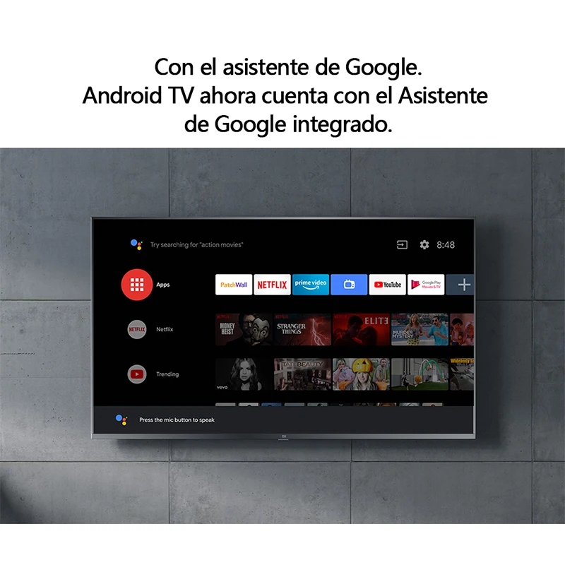 Xiaomi Mi TV 4S 55 дюймов Smart 4K Full HD LED телевизор 2G RAM + 8G поддержка хранения Netflix Android Dolby DTS