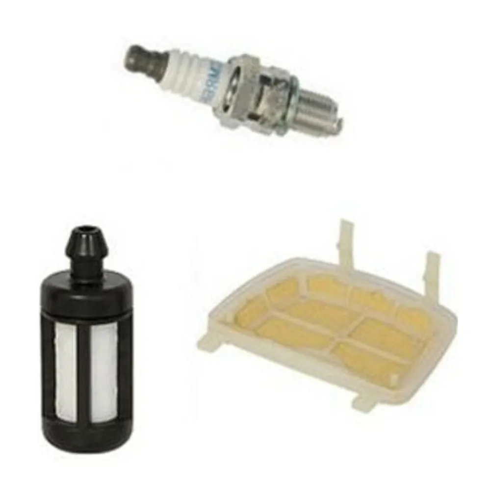 

Chainsaw Air Fuel Filter Garden Kit Living MS181 MS211 Outdoor Spark Plug