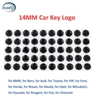 103050 шт.100 шт. 14 мм эпоксидный Кристалл сменная эмблема логотип для KDVVDI пульт дистанционного управления автомобильный ключ наклейка Shell (силикагель)