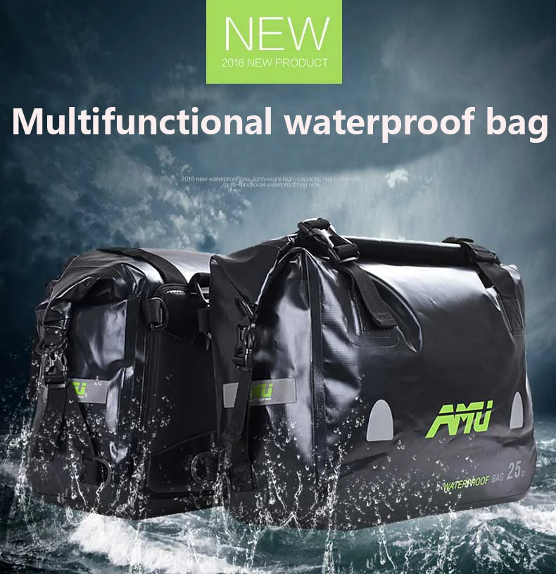 Новая Водонепроницаемая задняя Сумка для мотоцикла многофункциональная прочная