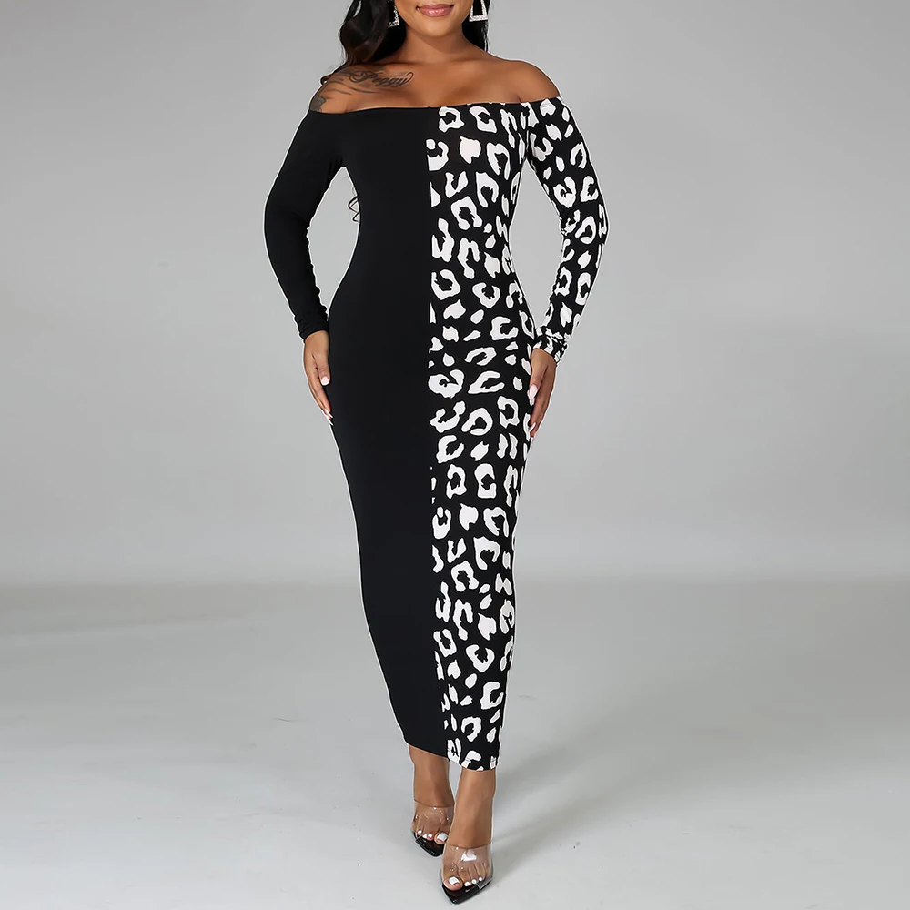 Новый DUUTI Женская пикантная обувь для ночного клуба с открытыми плечами платье