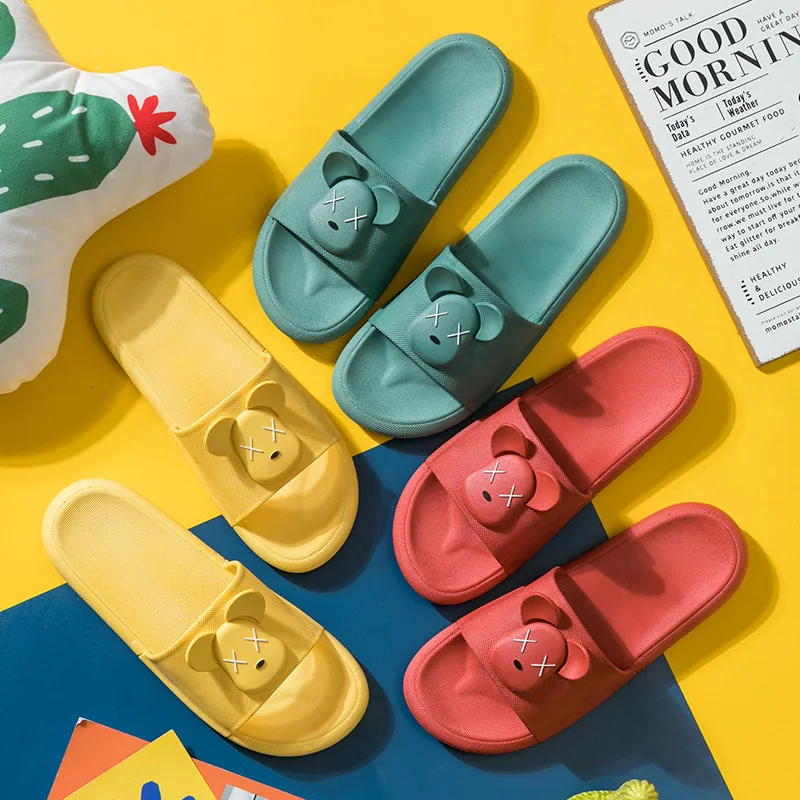 Женская обувь Нескользящие пляжные шлепанцы для девушек женские сандалии ванной