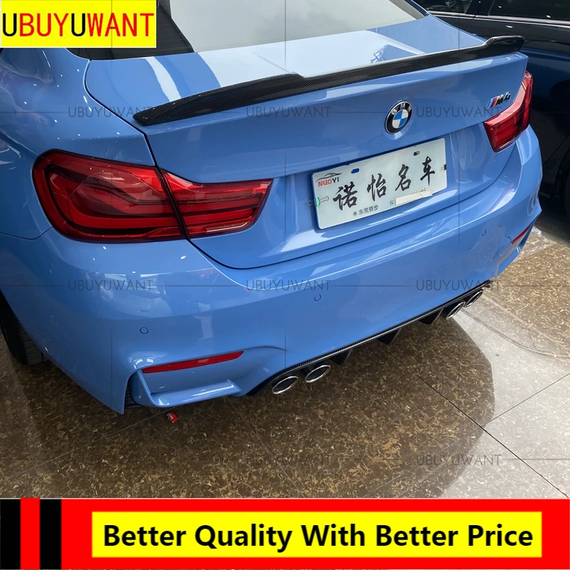 Для BMW F32 4 серии 428i 435i 2 Dr для Coupe 2013-2019 CS Style натуральное углеродное волокно