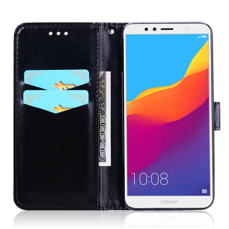 Huawei Honor 7C AUM-L41 чехол 5,7 дюймов кожаный чехол-книжка для huawei Honor 7C Honor 7C 5,7 русский флип-чехол