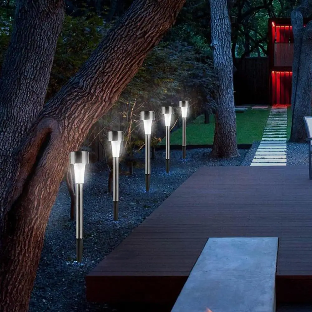 

Led Solar Garden Light Outdoor Solar Powered Lamp Lantern Waterproof Landscape Lighting For Pathway Patio Yard Lawn Decorat V7p5