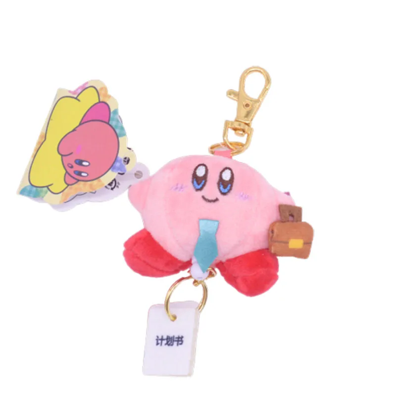 6 см Takara Tomy стилей Kawaii Kirby Star брелок для косплея милый Декор девочек плюшевый кулон