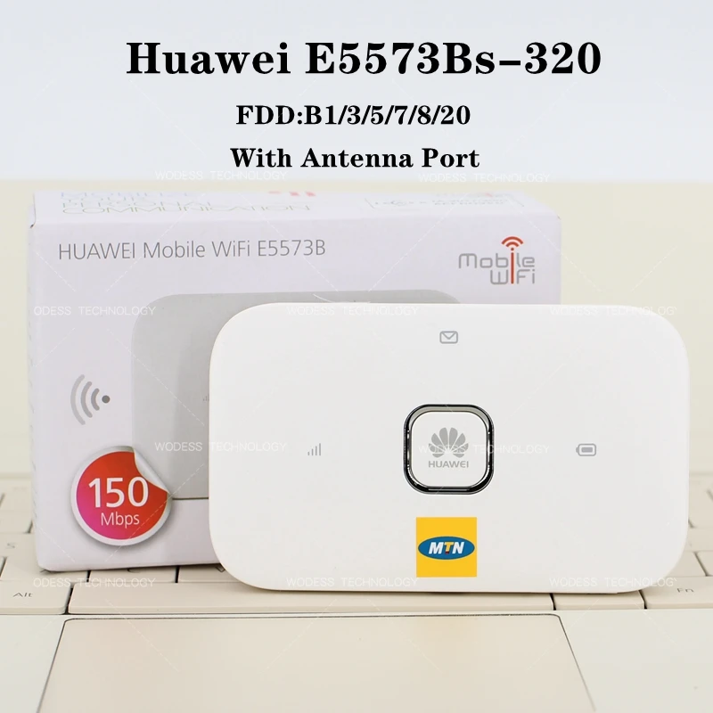 Карманный мини мобильный Wifi роутер huawei E5573 150 Мбит/с 4G LTE роутер с антенным портом