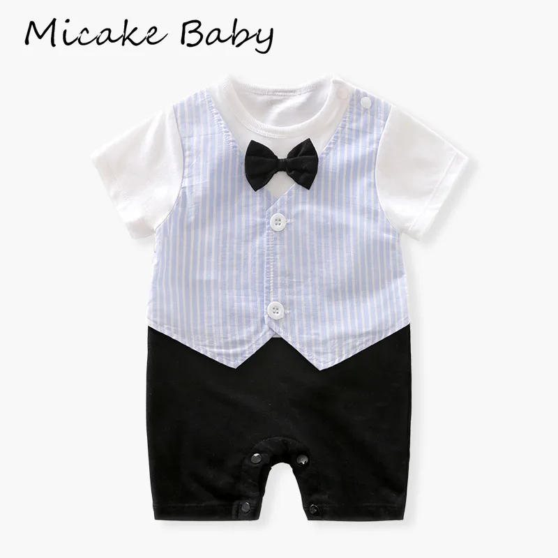 Летний комбинезон для новорожденных девочек 0-15 м комбинезоны с короткими