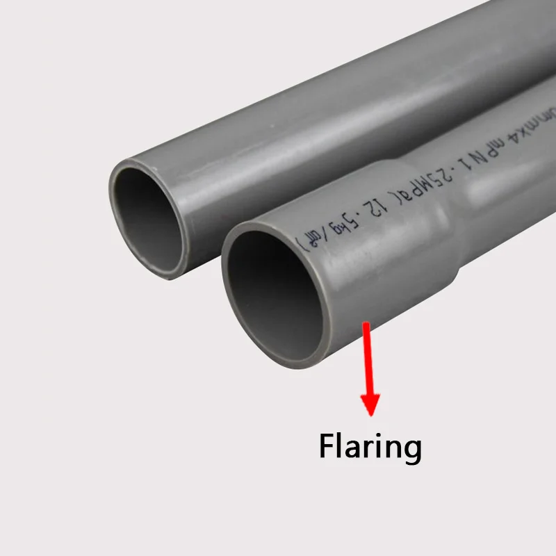 UPVC труба для питьевой воды серая высокого качества водопроводная орошения