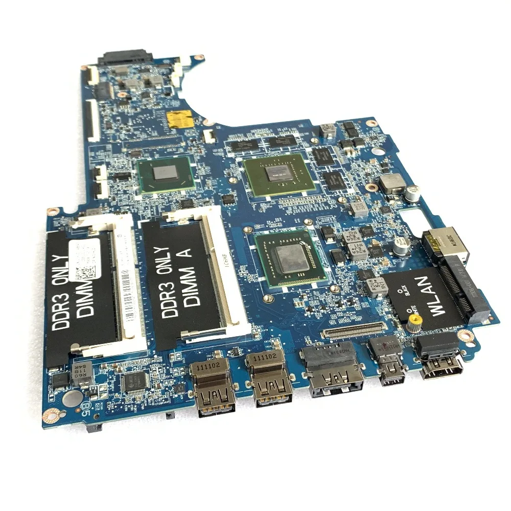 Kefu I5 cpu для DELL XPS 15Z L511Z Материнская плата ноутбука DASS8BMBAE1 REV: E GT525M материнская плата ноутбук ПК