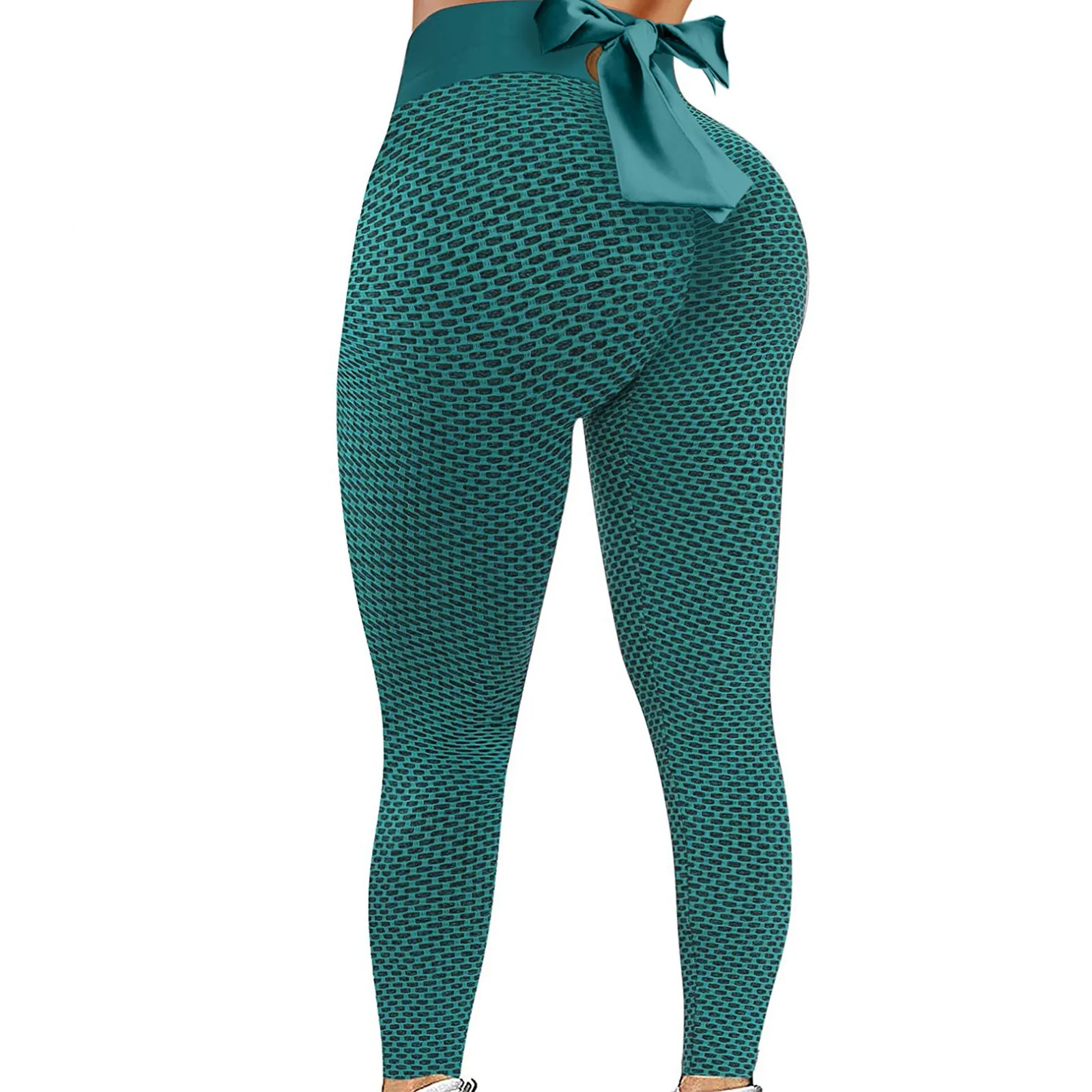 

Seamless Fitness Women Leggings Fashion Print High Waist Elastic Push Up Ankle Length Polyester Leggings Sportleggings Vrouwen