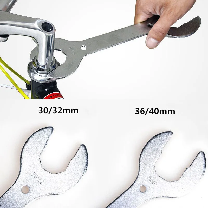 

30/32/36/40mm Mountain Bike Headstock Spanner MTB Bike Headset Wrench Spanner Multi-Head Bicycle Accessories Repair Tool