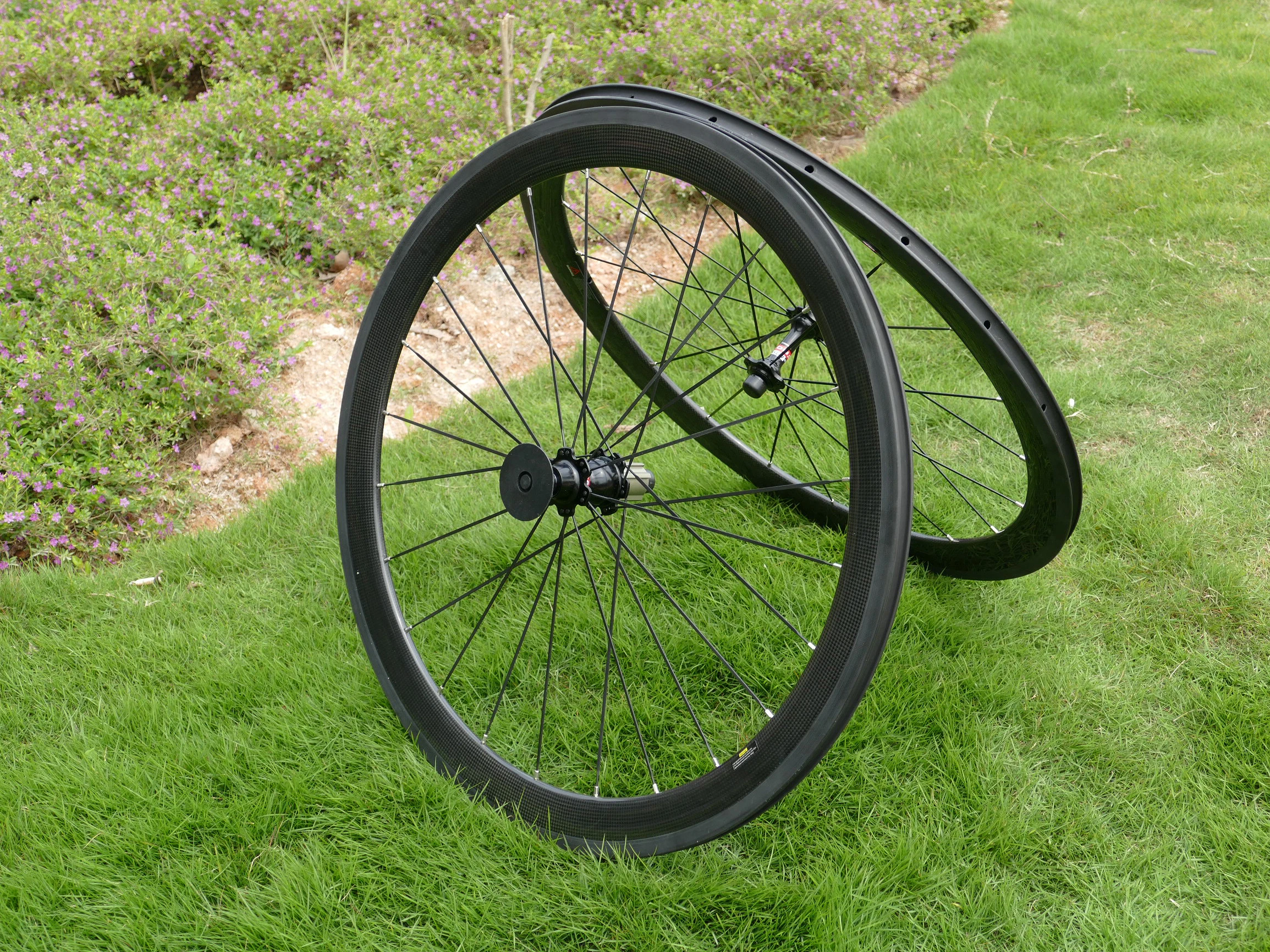 _ Полный углеродный 700C дорожный велосипед клинчерная колесная пара Глубина 50 мм