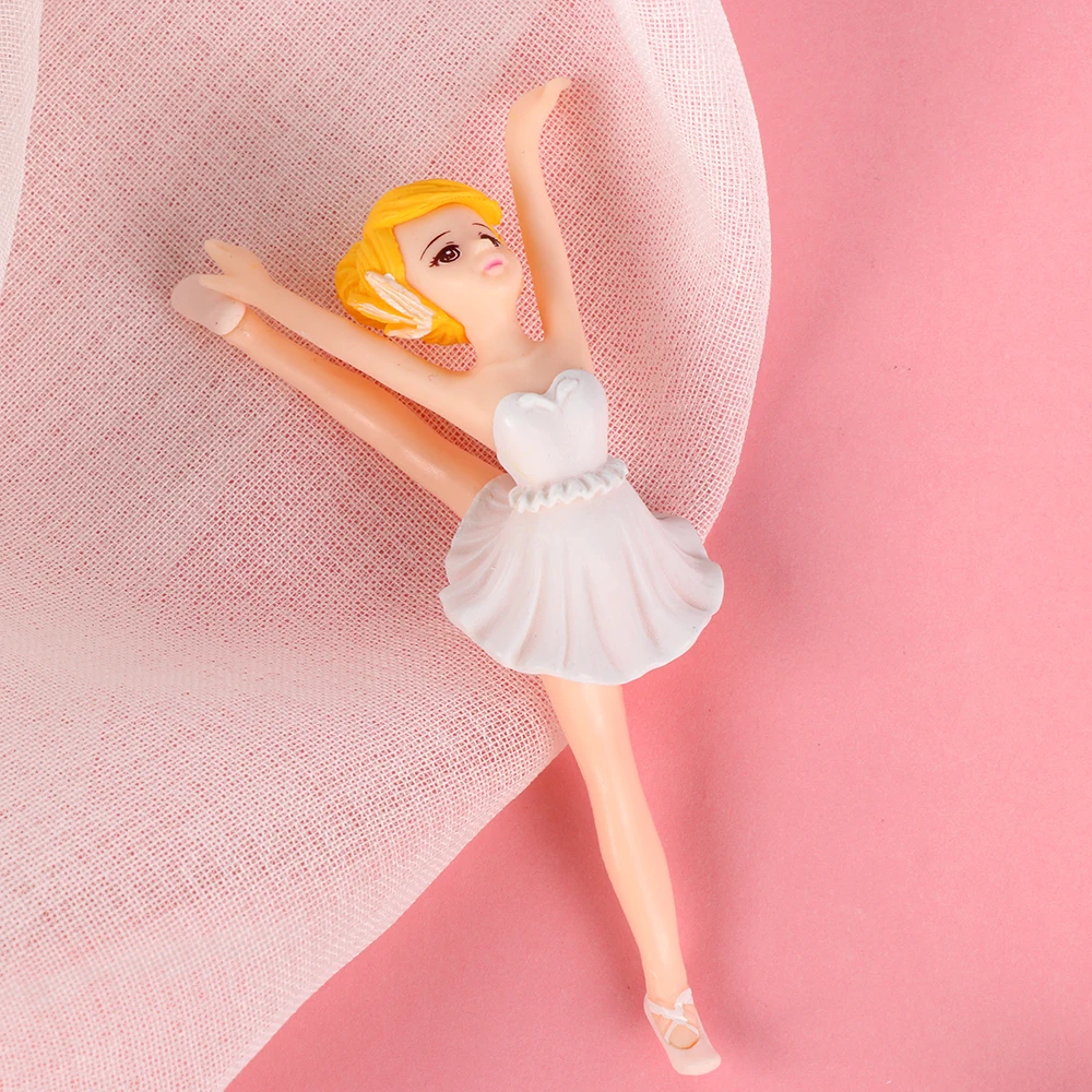 Изделия из смолы микро пейзаж балерина девочка кукла дом орнамент миниатюра