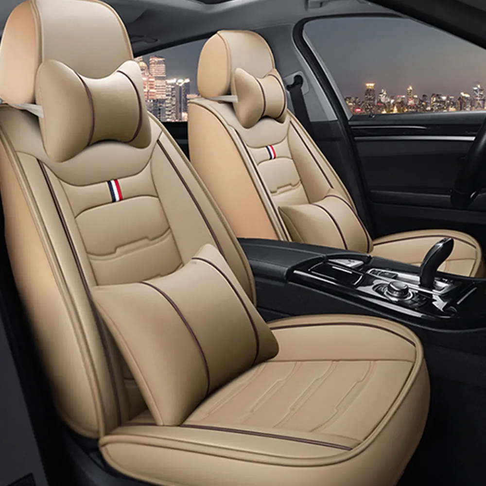 

Чехлы на сиденья автомобиля Mercedes Benz S-Class W126 W140 S coupe R-Class G-Class W463 CL, полное покрытие, кожаный чехол на сиденье, 5 сидений