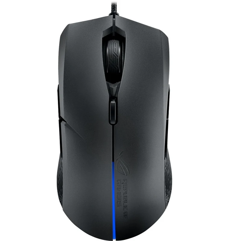 Мышь ASUS ROG Strix Evolve 90MP00J0 B0UA00 оптическая проводная 7200 dpi USB RGB подсветка цвет: