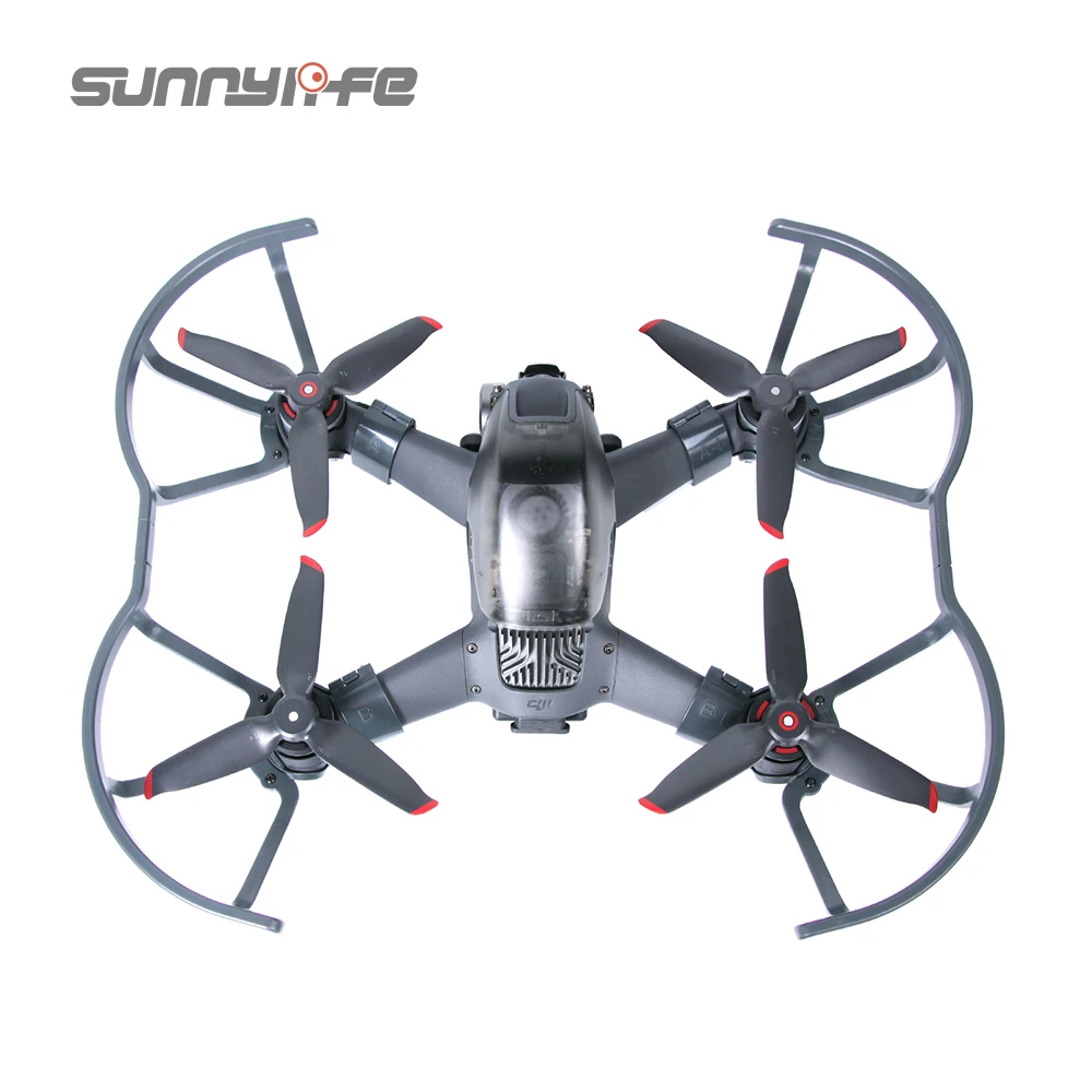 

Sunnylife Integrated Propeller Guards For DJI FPV Isolate Propellers Quick Release Lightweight 89g Only Drone Accessories