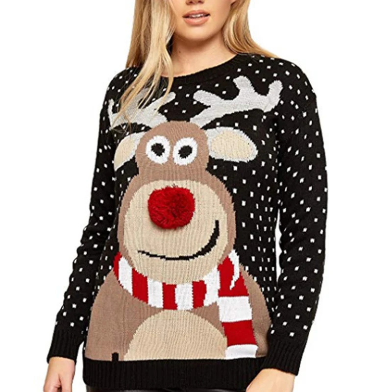Xmas Sweaters Reindeer Snowman Deer Ugly Make Christmas Again Winter Sweater Funny Gift Womens Mens Unisex Costume Cosplays