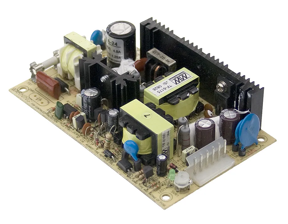 MEAN WELL PSD 45 Series DC5V 12V 24V 45W встроенный фильтр EMI одиночный выходной