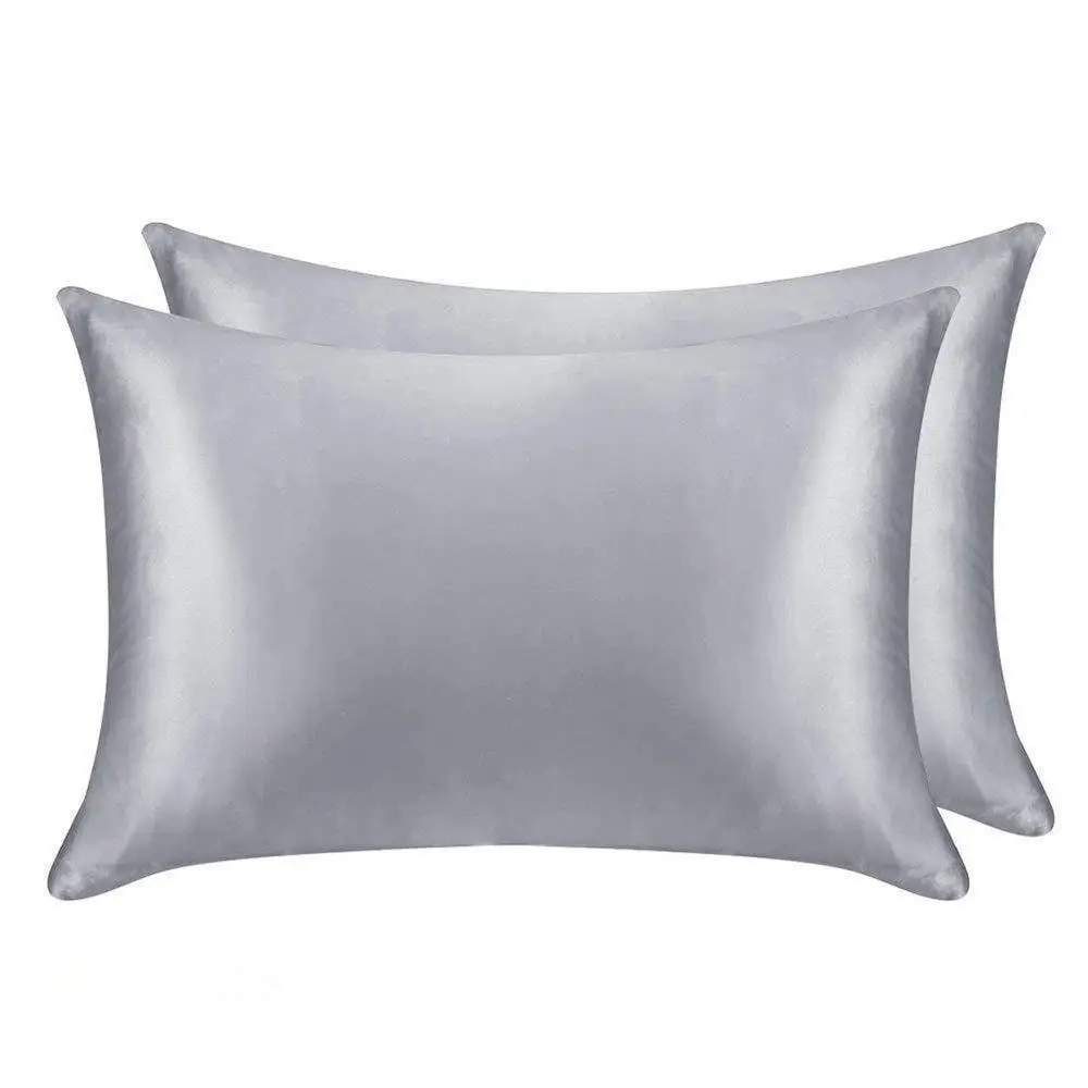 

27 1Pcs Pure Mulberry Silk Pillowcase High Quality Soft Silk Pillow Case Home Bedding Pillow Cover Accessories
