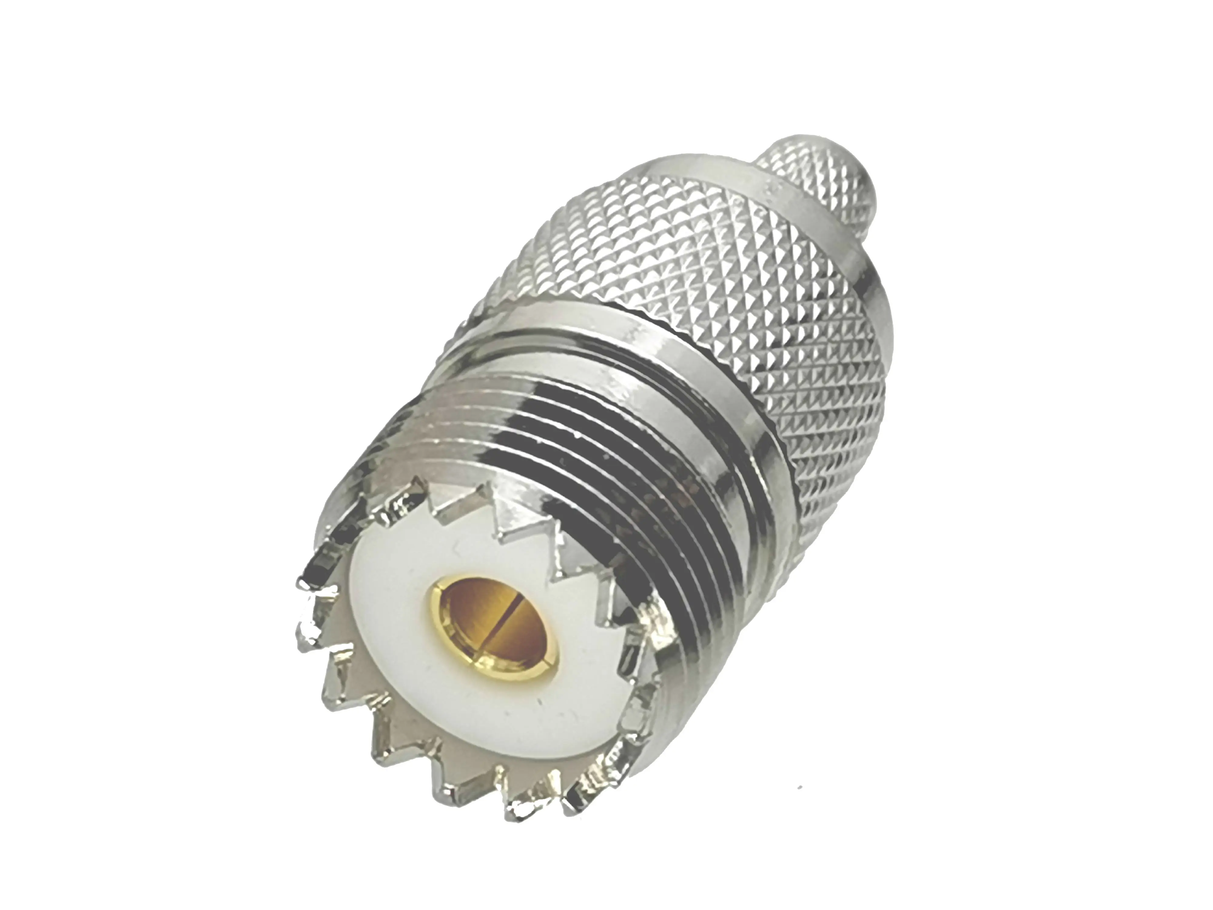 1Pcs Connector UHF SO239 Female Jack Crimp RG8X LMR240 RF Adapter Coaxial High Quanlity | Обустройство дома