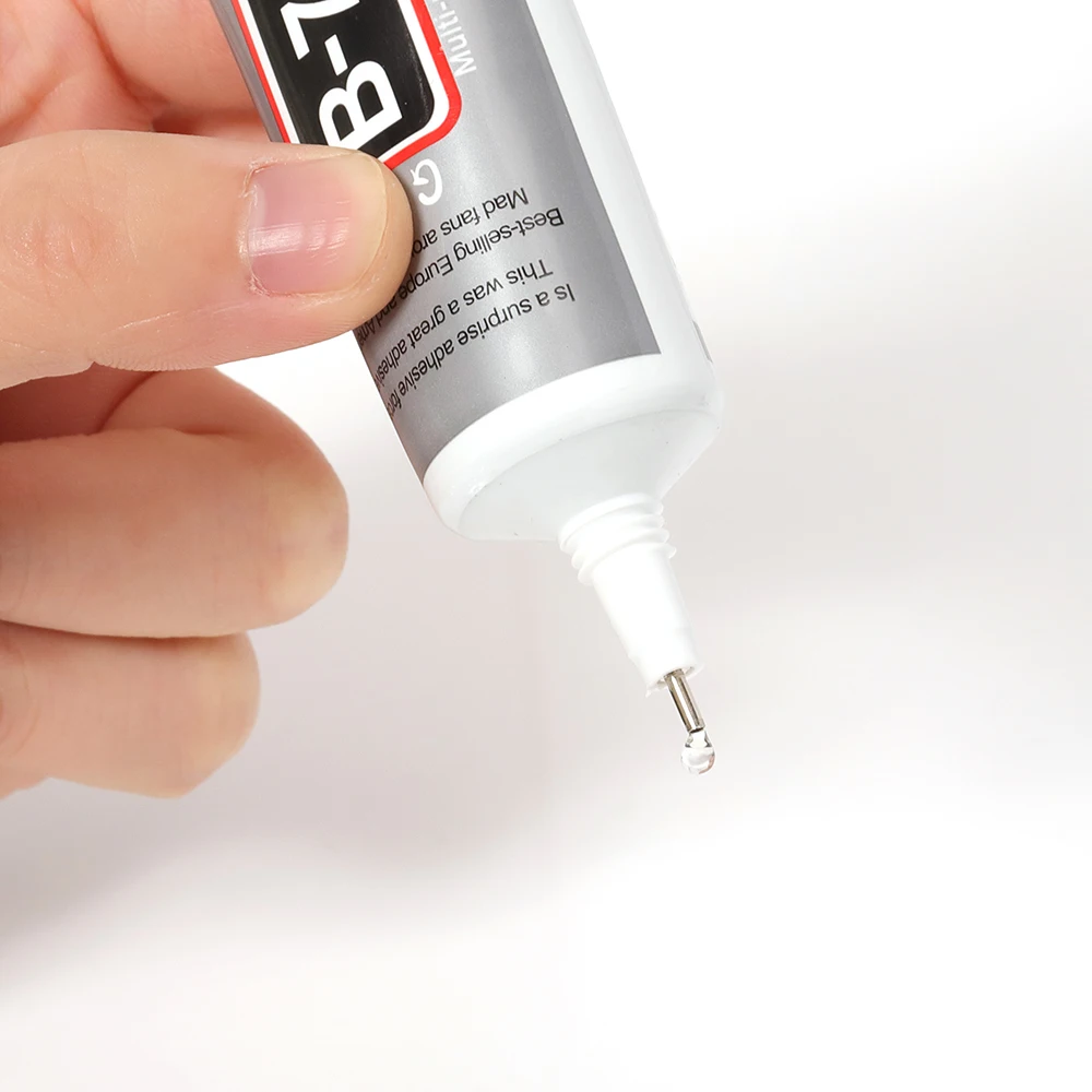 B7000 Glue for Rhinestones Crystal Adhesive - Sizes: 9ml, 15ml, 25ml, 50ml, 110ml - for Jewelry Crafts, Glass Supplies, Epoxy Resin DIY Glue with Needles image 3