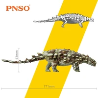 pnso pinacosaurus dragon dinosaur model classic toys for boys children prehistoric ancient animal