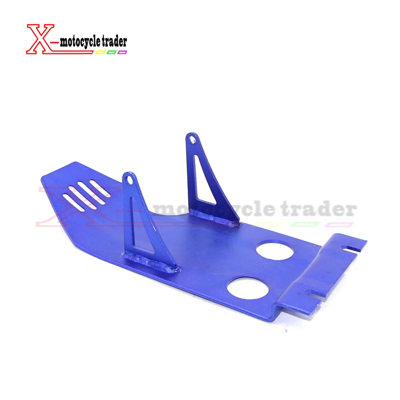 Мотоциклетная сверхпрочная пластина из сплава Bash алюминиевая Люминесцентная