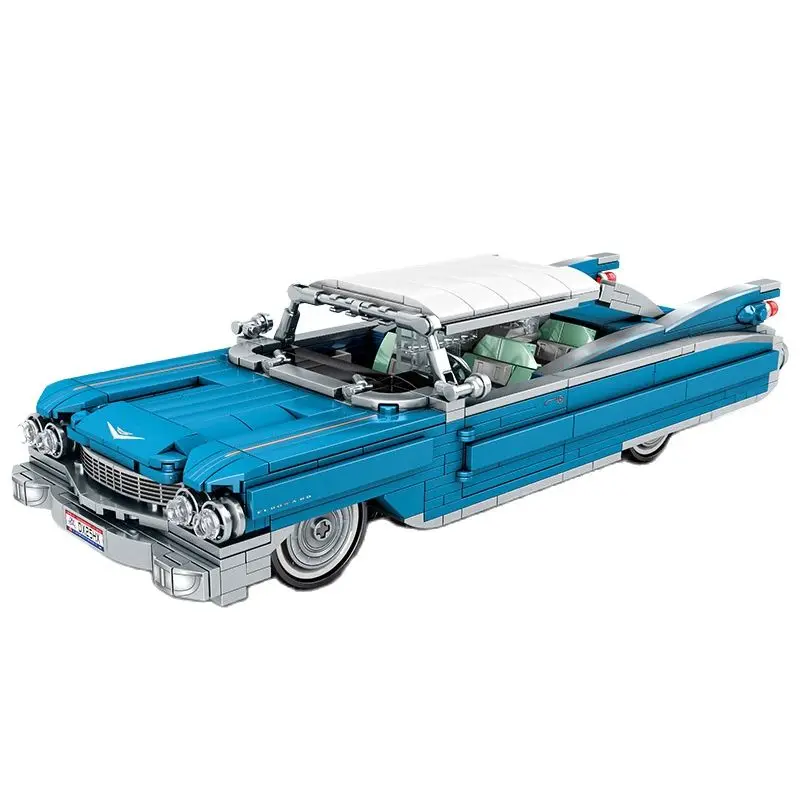 

701807 Пекинский автомобильный музей-odola dujian классический автомобиль сборный пазл мелкие частицы строительные блоки детский подарок