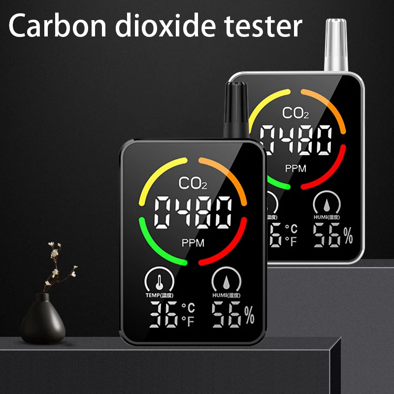 Измеритель Качества Воздуха CO2 детектор датчик температуры и влажности