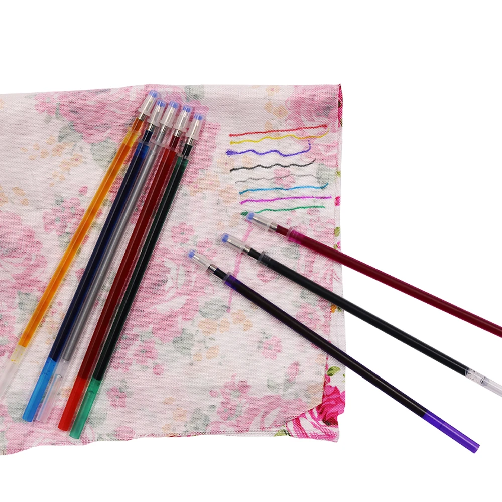 100pcs Water Erasable Pen Refills Fabric Markers for Soluble Cross Stitch Chalk Sewing Quilting Patchwork Needlework Tool | Дом и сад