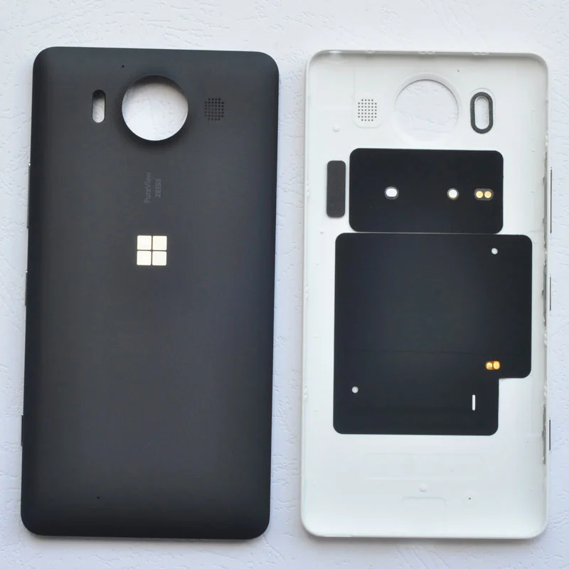 Крышка батарейного отсека для Nokia Microsoft Lumia 950 XL с NFC задняя крышка корпуса боковыми