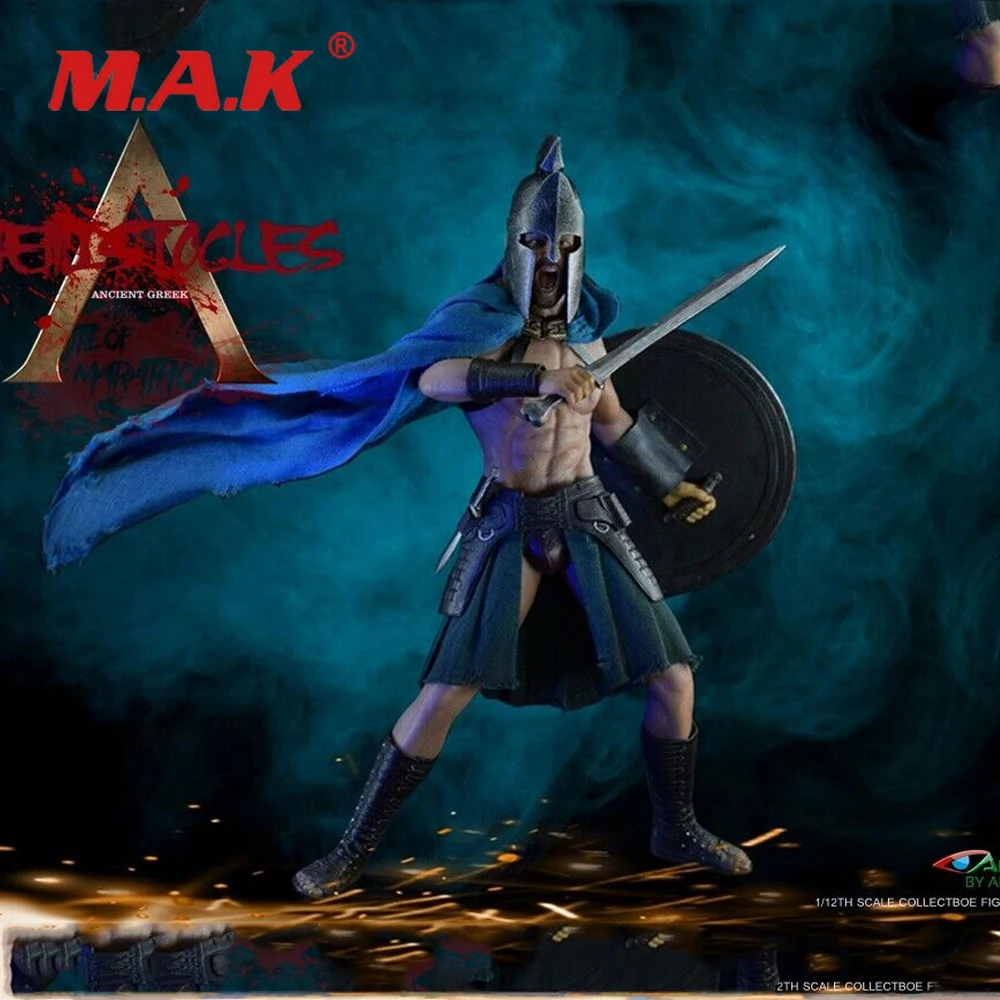 

BY-G02 масштаб 1/12, древний греческий обычный темистокл, фигурка солдата, игрушка, Полный Набор фигурок, куклы