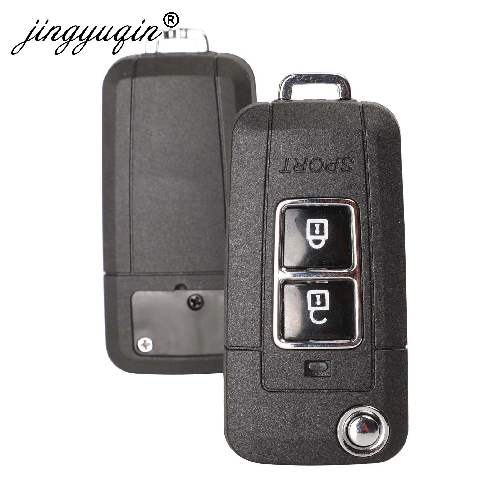 Чехол для ключа jingyuqin 2/3B HYUNDAI Tucson Old Elantra 2003 Santa Fe/NF Eagle townan без держателя