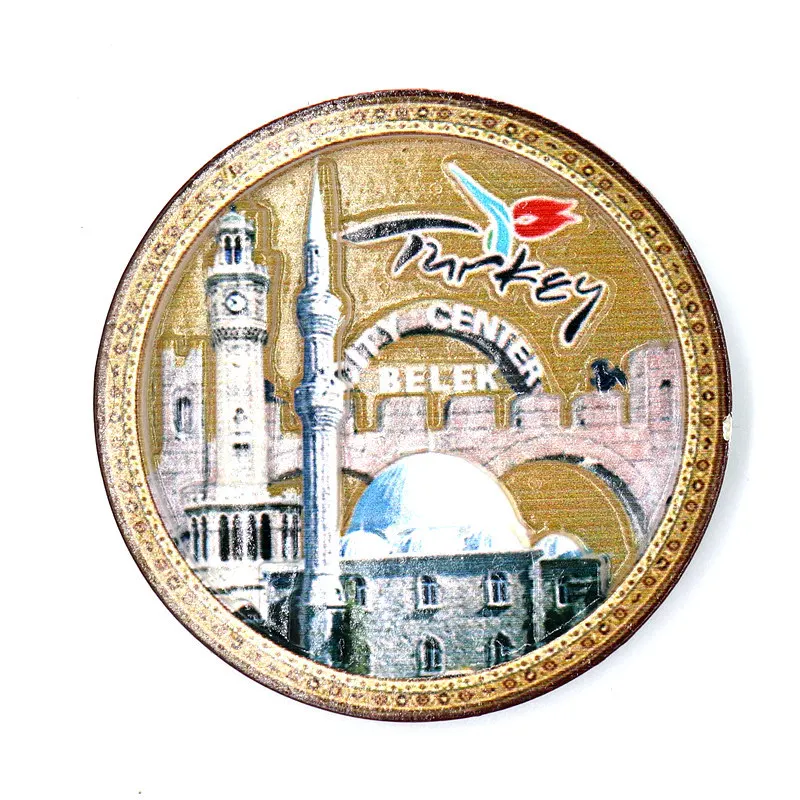 Холодильник магниты для украшения индейка сувенир Стамбул Памуккале тепловой