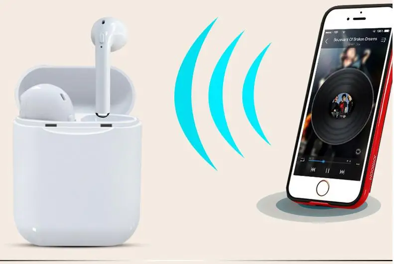 Беспроводные наушники i11 tws 10 шт. в партии Bluetooth 5 0 стереонаушники 3D с кнопочным
