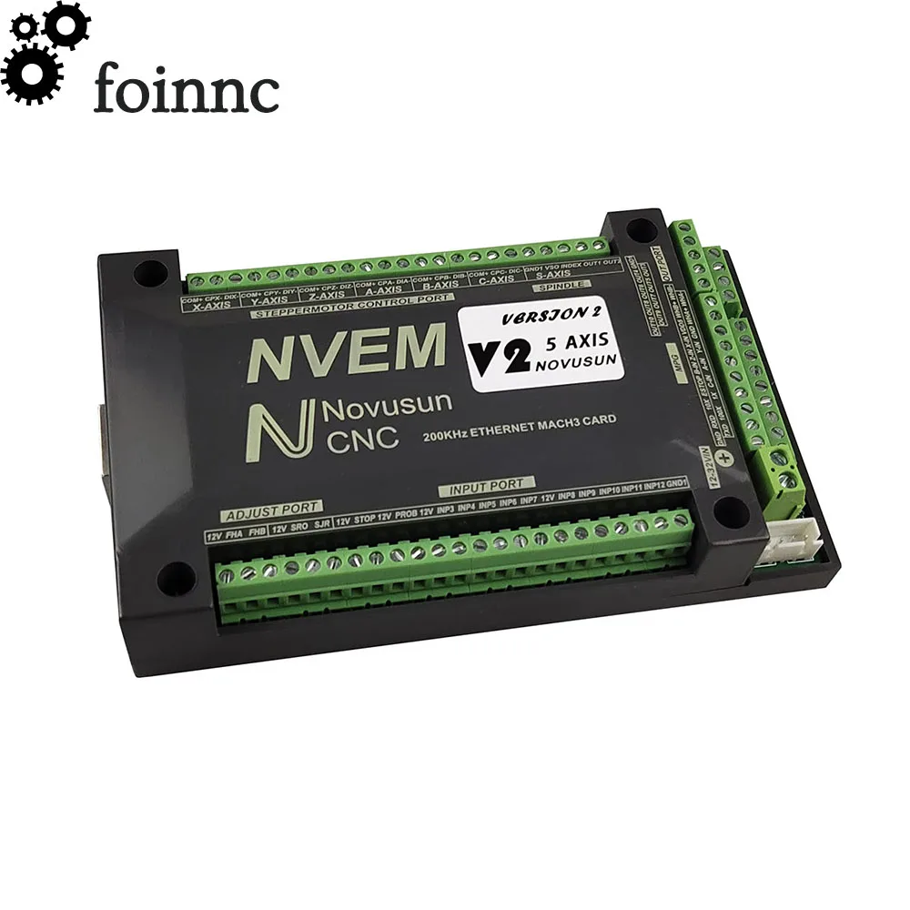 NVEM Mach3 карта управления 200 кГц Ethernet порт 3 4 5 6 осей ЧПУ контроллер движения для
