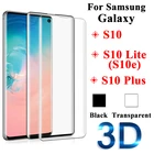 Закаленное стекло для Samsung Galaxy S10 Plus, Защита экрана для Samsung Galaxy S10E S 10E S10Plus, 3D Защитная пленка с закругленными краями
