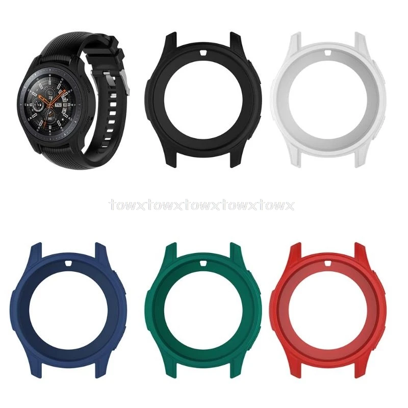Силиконовый мягкий защитный чехол-рамка для часов Samsung Galaxy Watch 46 мм Gear S3 Frontier S11 19