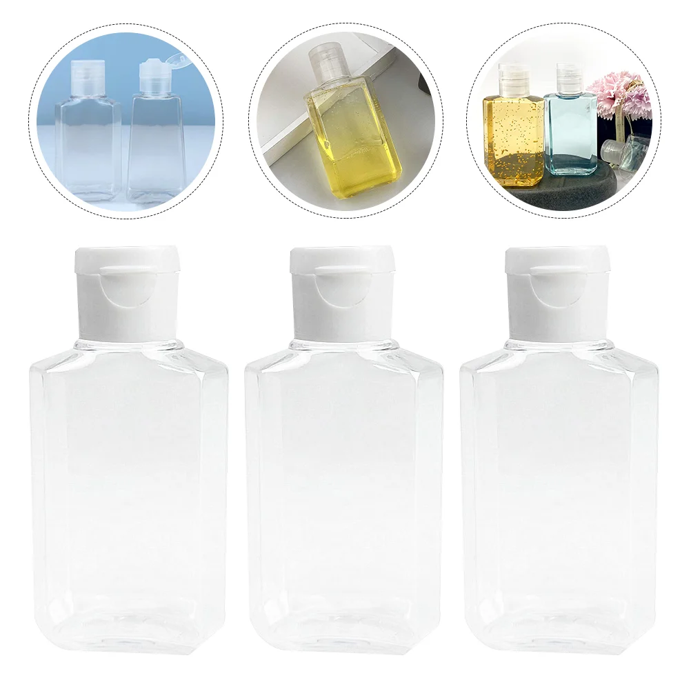 

50PCS Multi-purpose Liquid Soap Bottle Simple Sub-packing Bottle Trip Sub Bottle