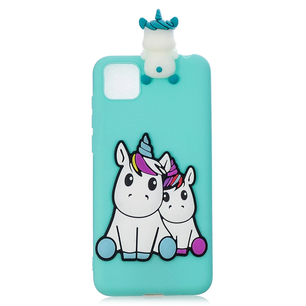 Чехол для Huawei Y5P Y6S 2020 чехол Etui Y6 Y7 Y9 Prime 2019 Y5 2018 милый силиконовый женщин с 3D