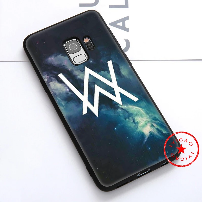 IYICAO Alan Walker DJ Soft Case for Samsung Galaxy S10e S10 S9 S8 Note 8 9 10 Plus S6 S7 Edge TPU |