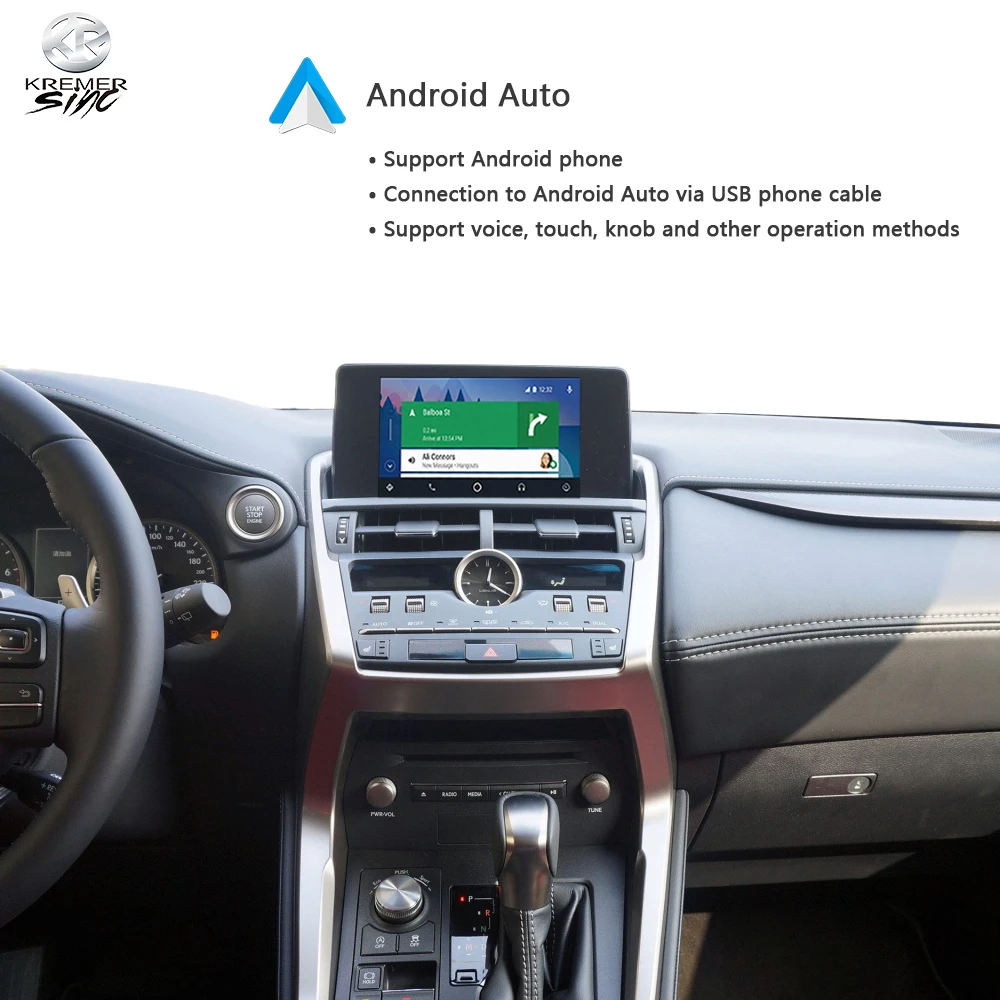 Зеркало SIRI беспроводной CarPlay AndroidAuto Retrofit коробка для Lexus iSmart авто NX/RX/ES/IS 13 17