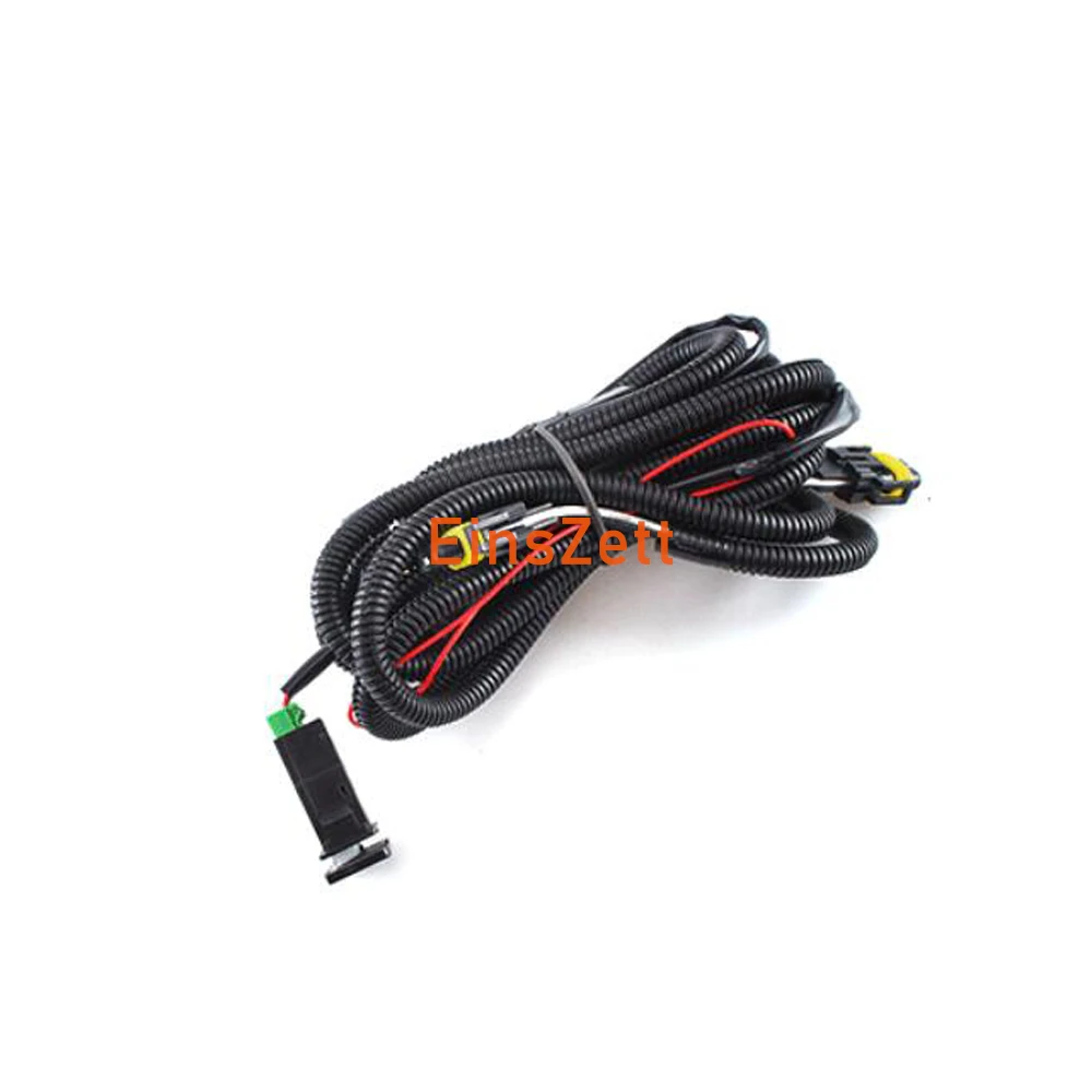 

1set Car Fog Light Assembly For Toyota C-HR(Asia type) 2017 2018 2019 Front Bumper Lamp Daylight with Wiring