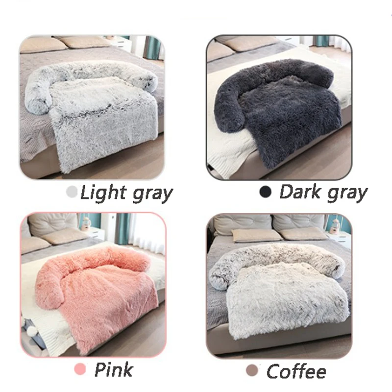 Кровать для собаки диван-Подушка домашнего питомца бархатный теплый коврик