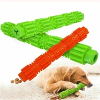 soft rubber dog chew teeth cleaning toy aggressive chewers food treat dispensing toys for small medium pets supplies