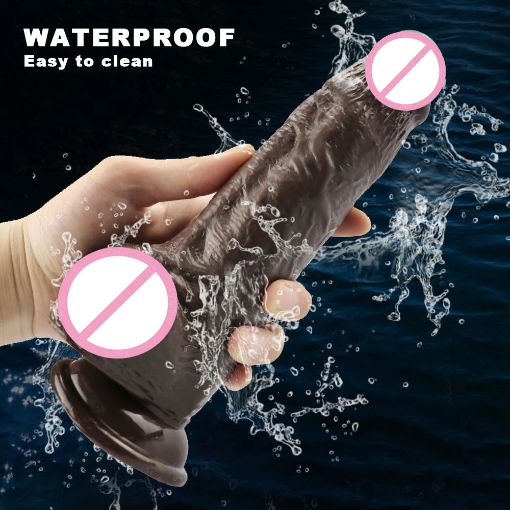 GaGu реалистичный пенис на ощупь как кожа огромный большой фаллоимитатор анальная