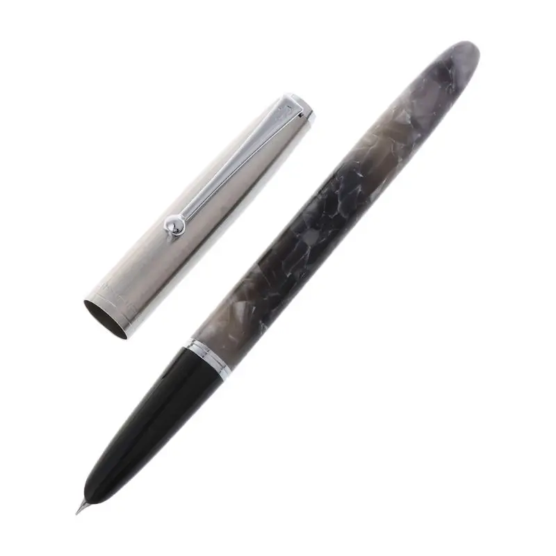 5 1 шт. Jinhao 51A роскошная мужская авторучка, деловая Студенческая ручка, 0,38 мм, очень тонкая ручка для каллиграфии, школьные офисные принадлежности для письма - Цвет: 5