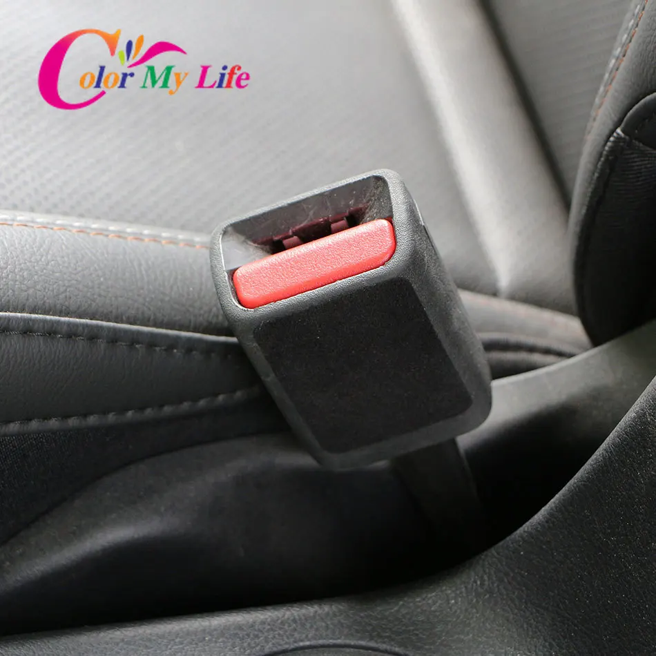 

Для Fiat Panda Bravo Punto Linea Croma 500 Skoda Octavia A5 Fabia 2 шт. Автомобильная пряжка ремня безопасности против столкновений противошумные наклейки