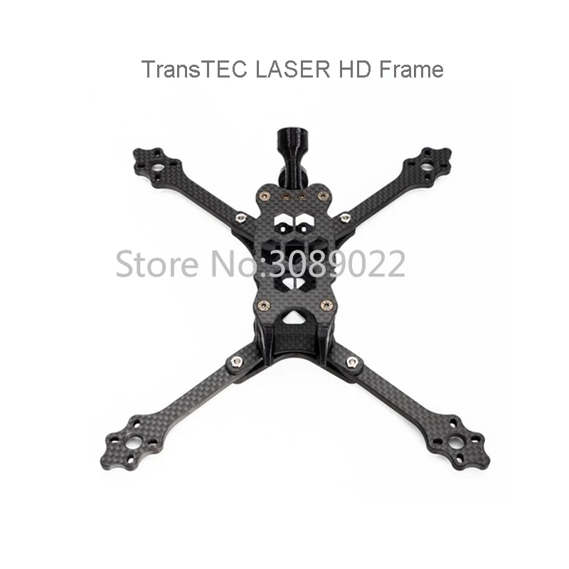 Рамка TransTEC LASER HD с гладким покрытием двойная антенна из углеродного волокна для FPV